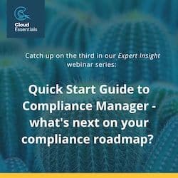 what next on your compliance roadmap.