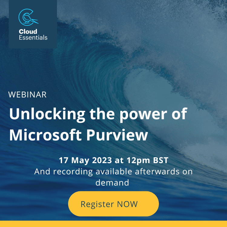 Cloud Essentials Webinar Compliance With Purview