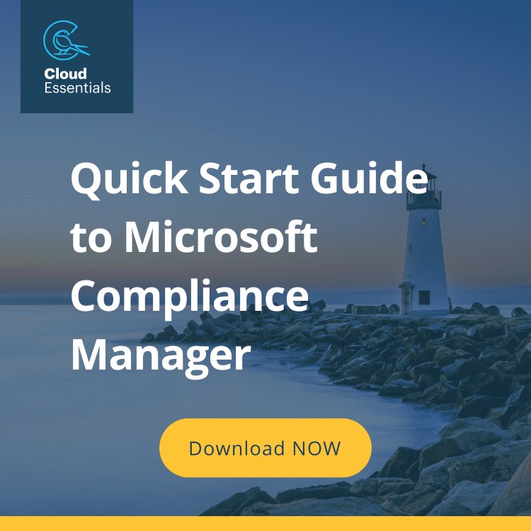 Quick start guide to Microsoft compliance manager