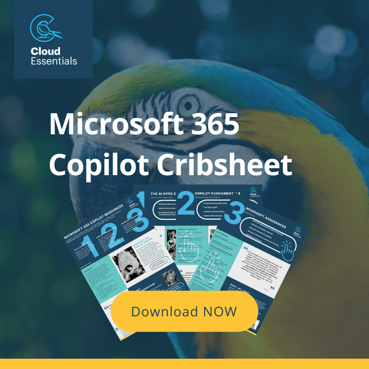 Microsoft 365 Copilot cribsheet