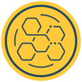 compliance-icon-blue-and-yellow